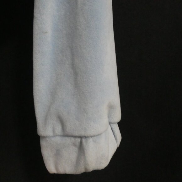 U KIDS | small (7-8) | Soft and Plush Light Blue Velour Zip-Up Hoodie | NWOT - Picture 8 of 14